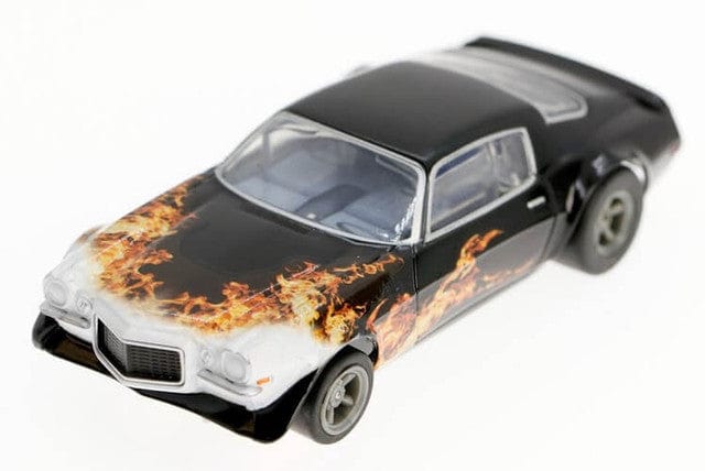 AFX Racing Scale Model Kits 1/64 AFX Mega-G+ Camaro 1970 Wildfire Black / Orange HO Slot Car
