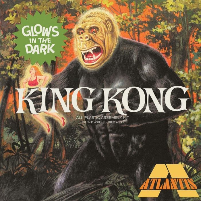 Atlantis Model Scale Model Kits Atlantis Model Glow in the Dark King Kong