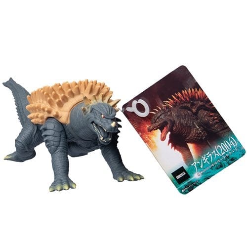 Bandai Action & Toy Figures Godzilla: Final Wars Anguirus 2004 Movie Monster Series Vinyl Figure