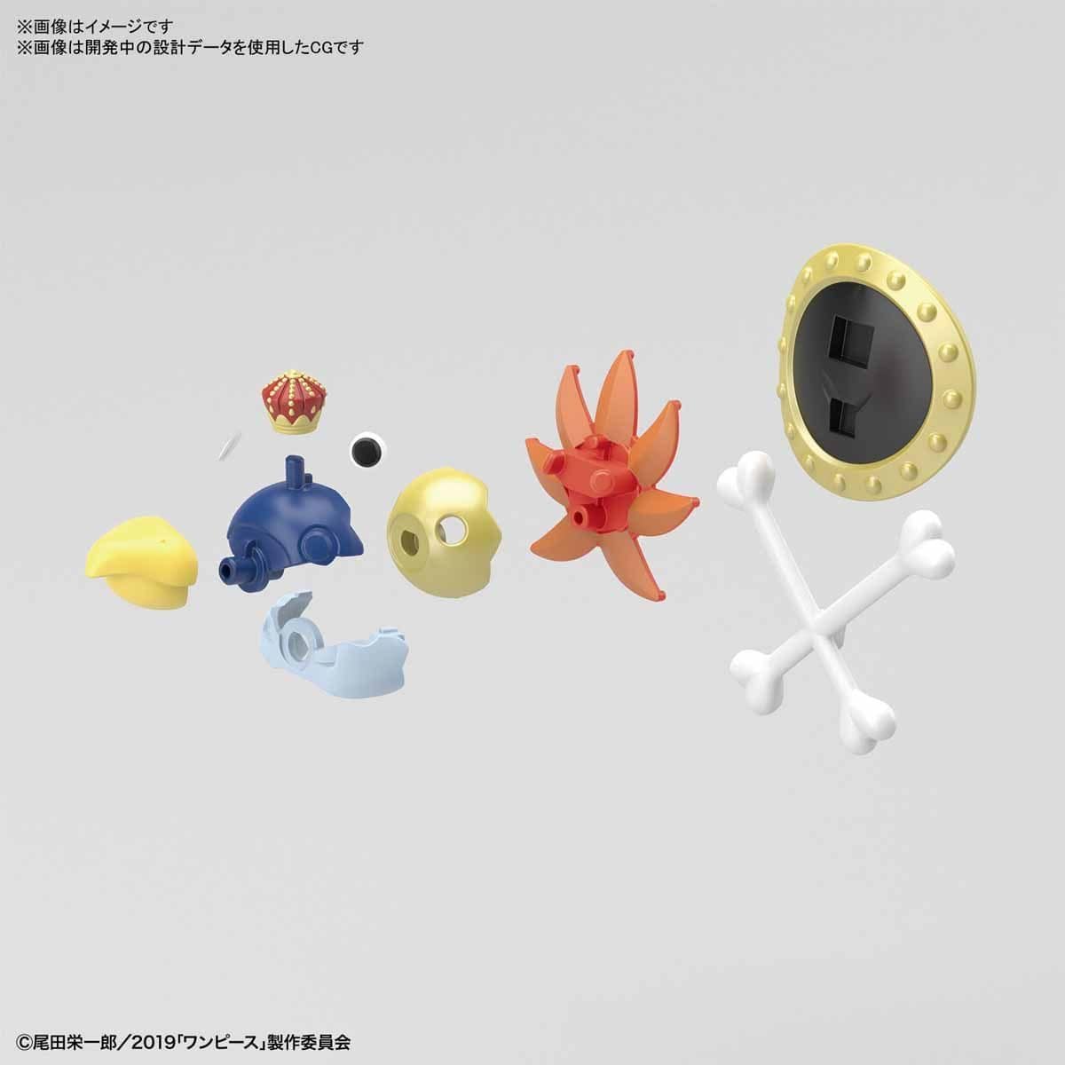Bandai Scale Model Kits One Piece Grand Ship Collection - Thousand Sunny Flying Model