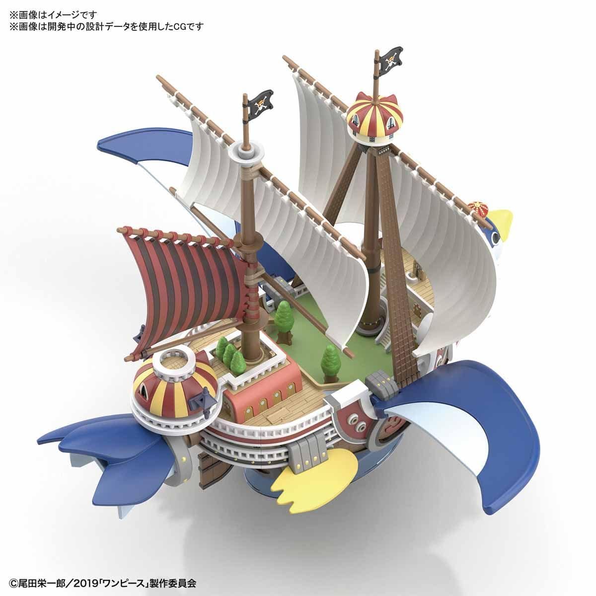 Bandai Scale Model Kits One Piece Grand Ship Collection - Thousand Sunny Flying Model