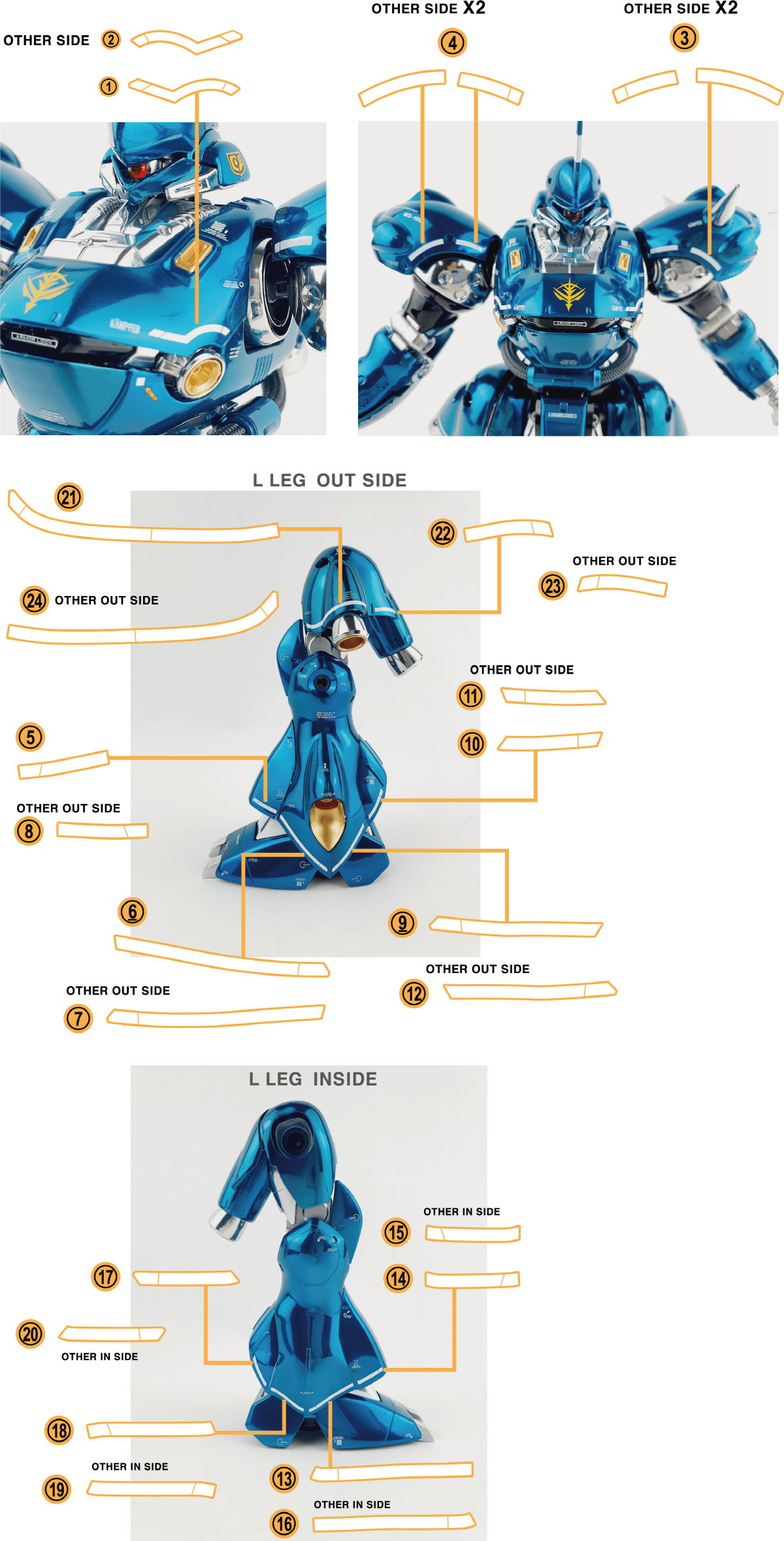Clarksville Hobby Depot LLC 1/100 Delpi Decal MG Kampfer