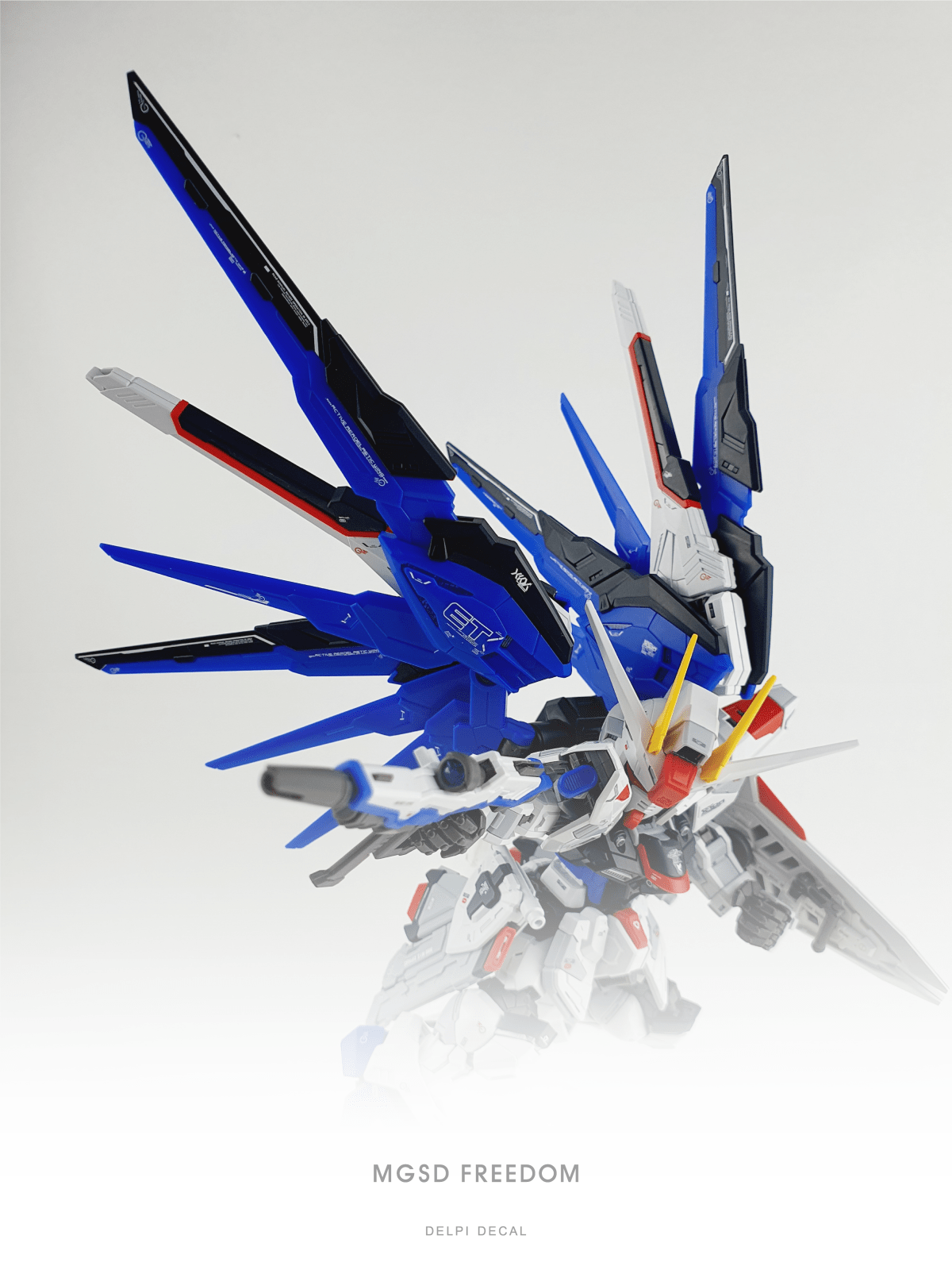 Clarksville Hobby Depot LLC Delpi Decal MGSD Freedom (Normal and Holo)