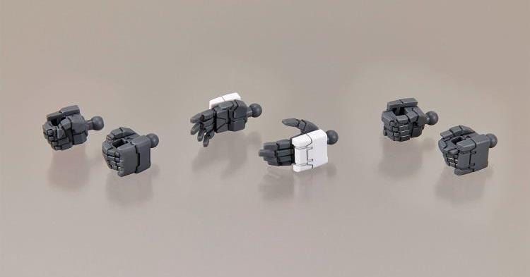 Clarksville Hobby Depot LLC Scale Model Kits 1/144 30MM Option Parts Set 12 (Hand Parts/Multi Joint)