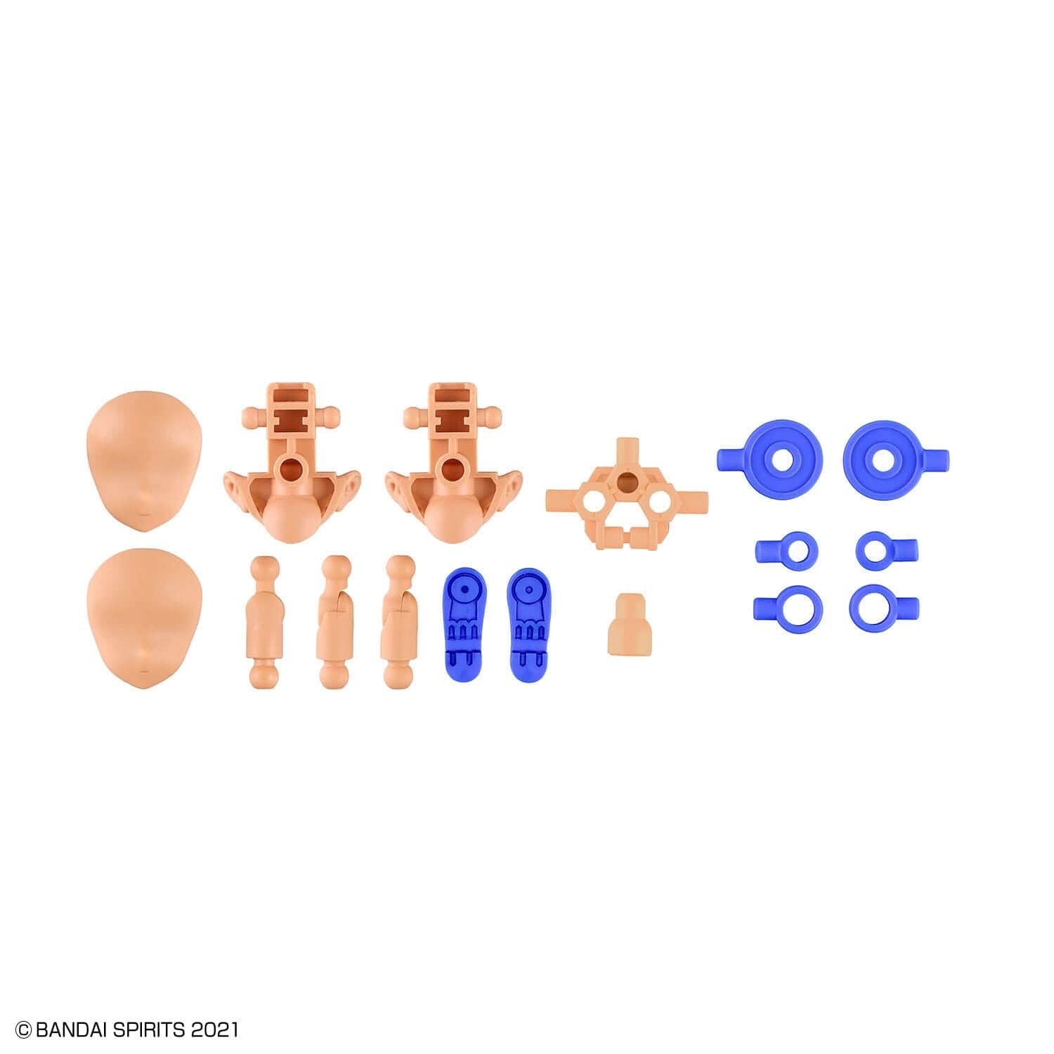 Clarksville Hobby Depot LLC Scale Model Kits 1/144 30MS OP-09 Option Parts Set #09 Commander Costume (Color C)