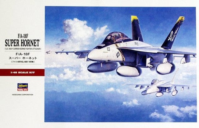Clarksville Hobby Depot LLC Scale Model Kits 1/48 Hasegawa F/A-18F Super Hornet
