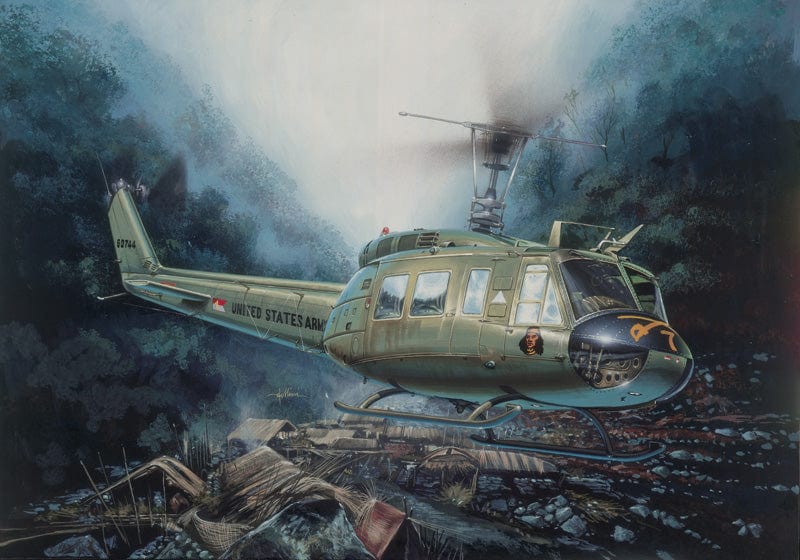 Clarksville Hobby Depot LLC Scale Model Kits 1/48 Italeri Bell UH-1D Iroquois