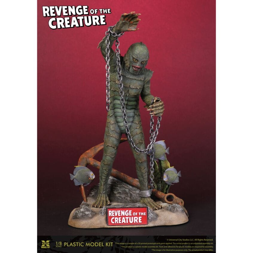 Clarksville Hobby Depot LLC Scale Model Kits 1/8 X-Plus Revenge of the Creature From The Black Lagoon