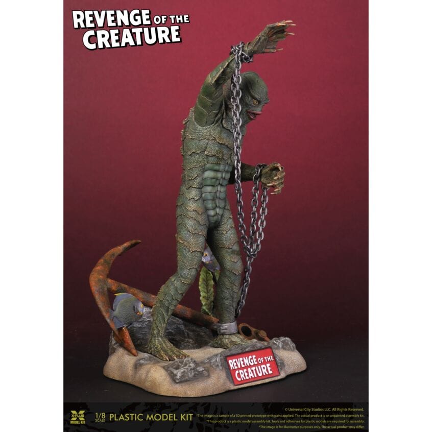 Clarksville Hobby Depot LLC Scale Model Kits 1/8 X-Plus Revenge of the Creature From The Black Lagoon
