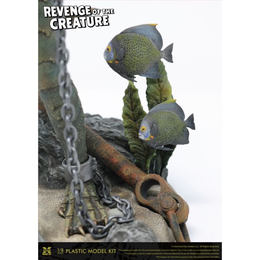 Clarksville Hobby Depot LLC Scale Model Kits 1/8 X-Plus Revenge of the Creature From The Black Lagoon