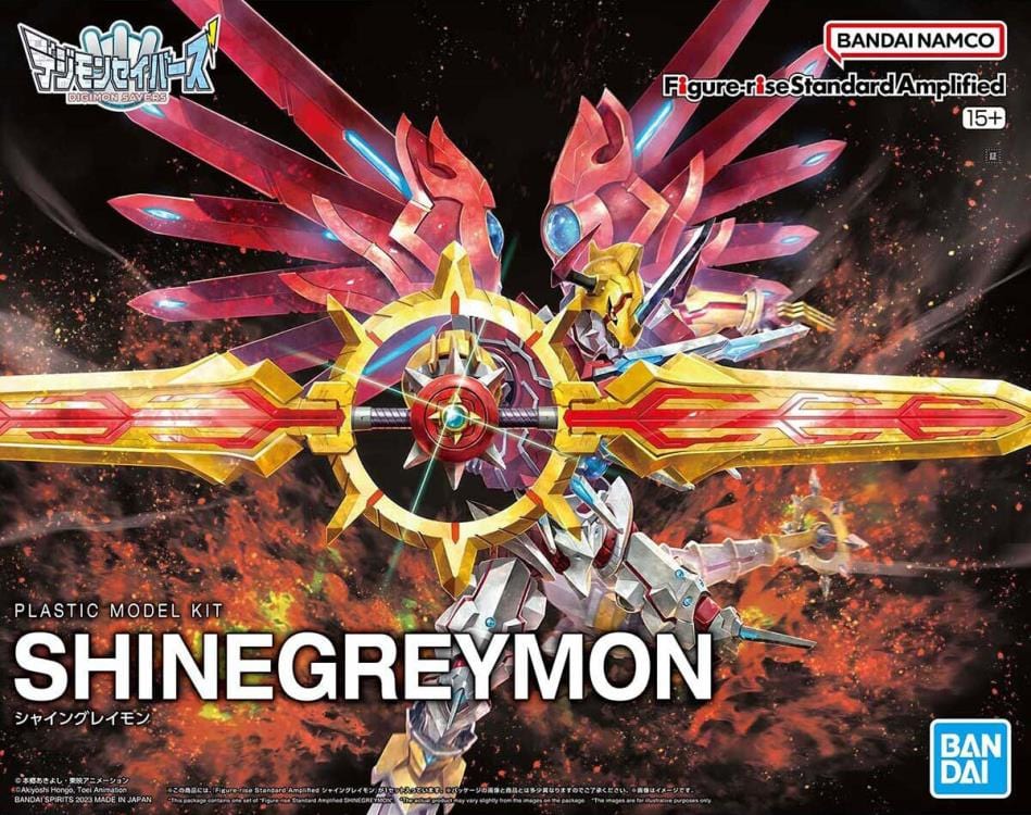 Digimon Savers Figure-rise Standard Amplified ShineGreymon Model