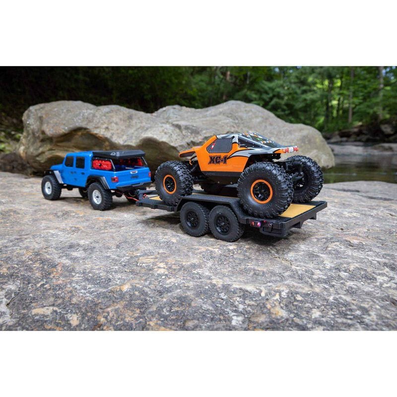 CRC - CHD Remote Control Toy Accessories 1/24 Axia SCX24 Flat Bed Vehicle Trailer