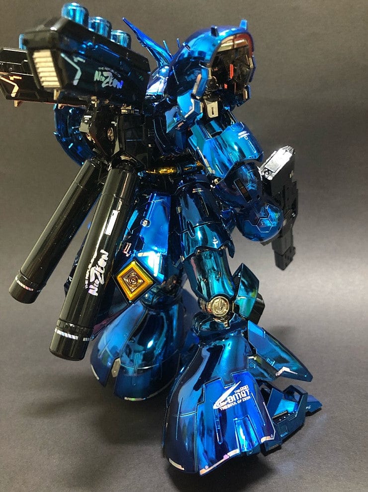 DELPI Scale Model Accessories 1/144 RG Sazabi Silver Holo Water Decal