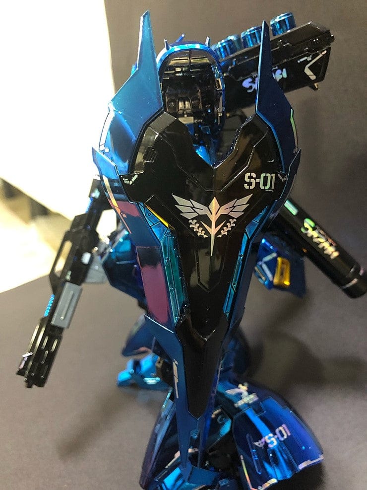 DELPI Scale Model Accessories 1/144 RG Sazabi Silver Holo Water Decal