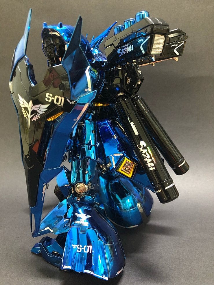 DELPI Scale Model Accessories 1/144 RG Sazabi Silver Holo Water Decal