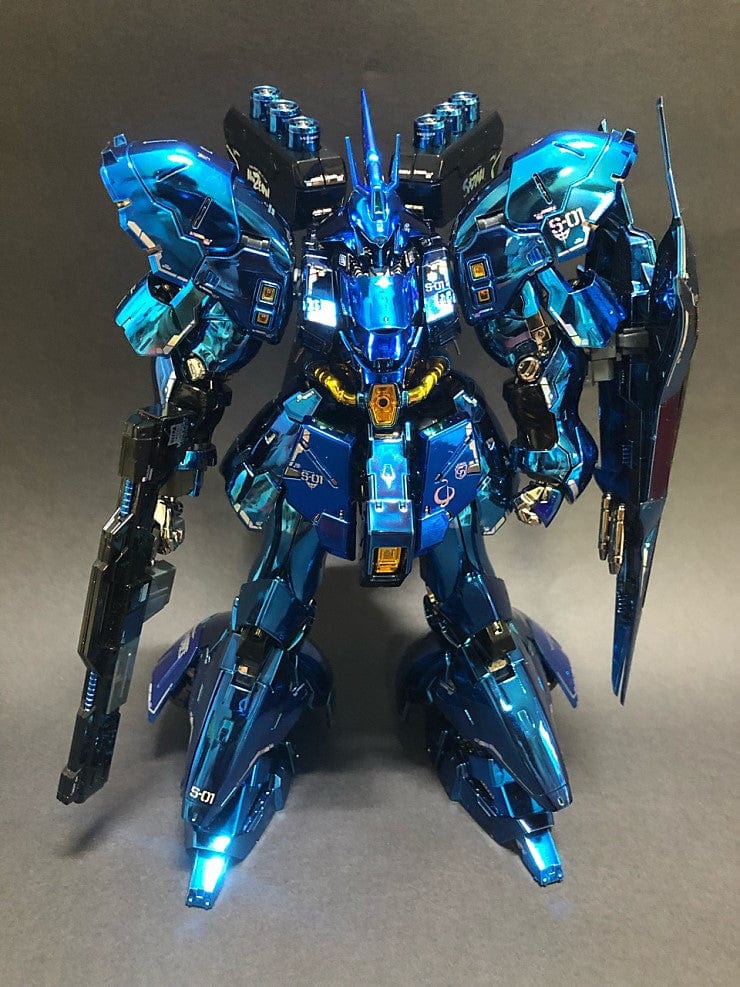 DELPI Scale Model Accessories 1/144 RG Sazabi Silver Holo Water Decal