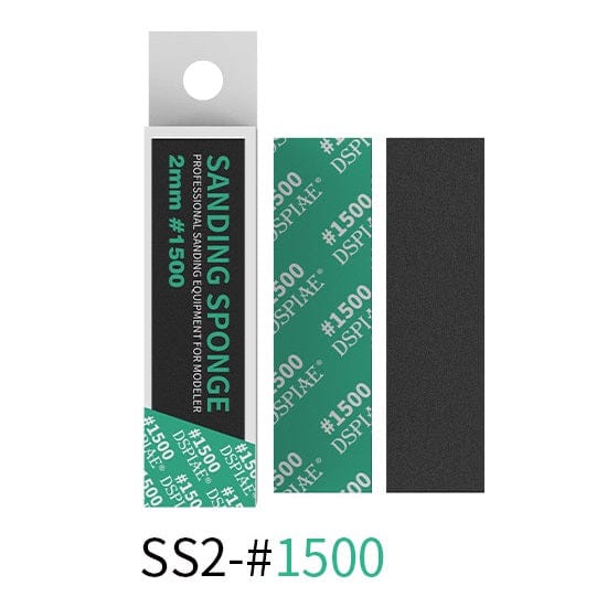 DSPIAE Scale Model Accessories 1500 Grit SS2 - 2mm DSPIAE - SS Sanding Sponges (32 Options)