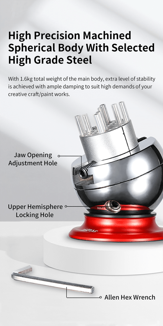 DSPIAE Scale Model Accessories DSPIAE AT-SV Omnidirectional Spherical Vise