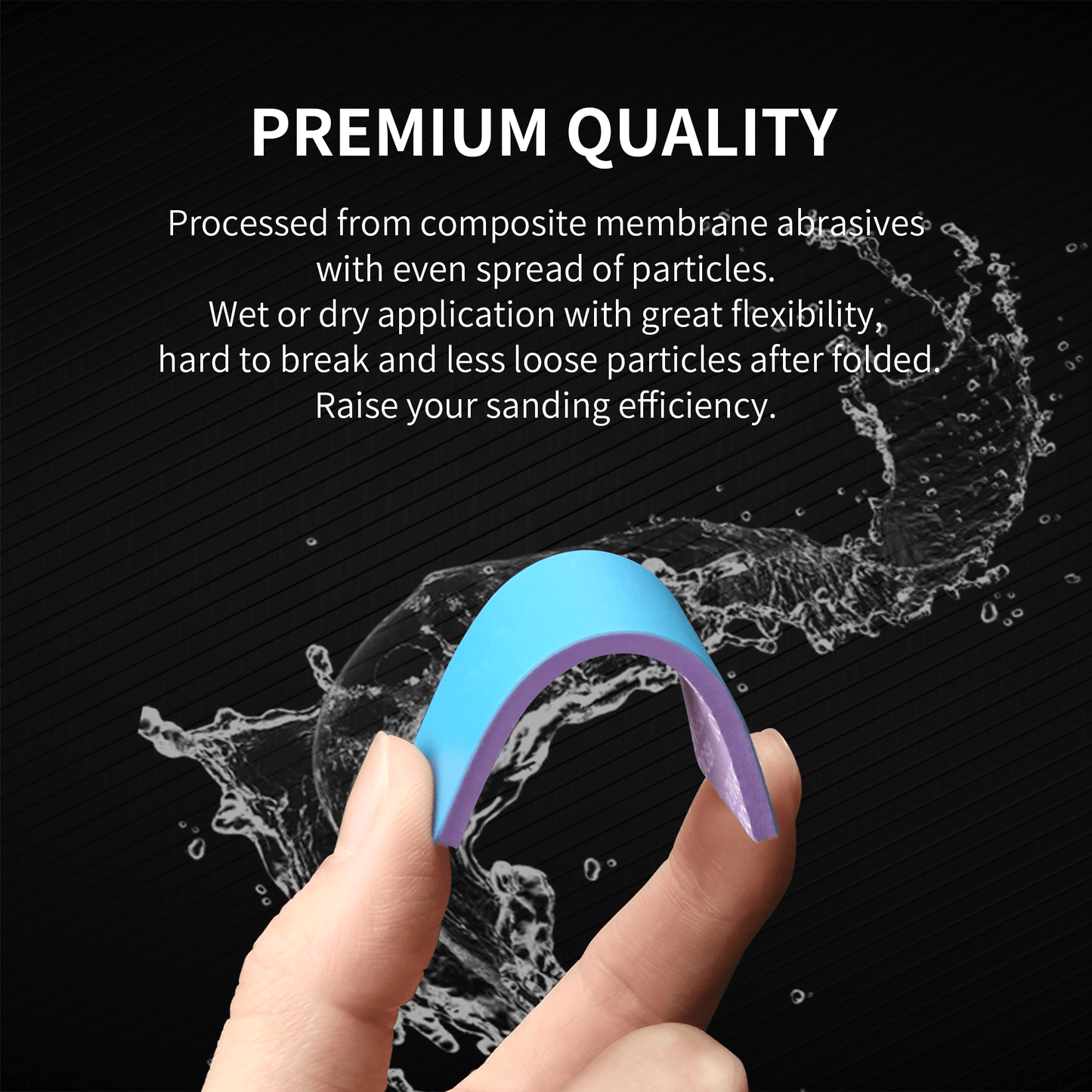 DSPIAE Scale Model Accessories DSPIAE DS3-S01 Pre-cutting Sanding Sponge Set (#400 #800 #1000 #1200 #1500)