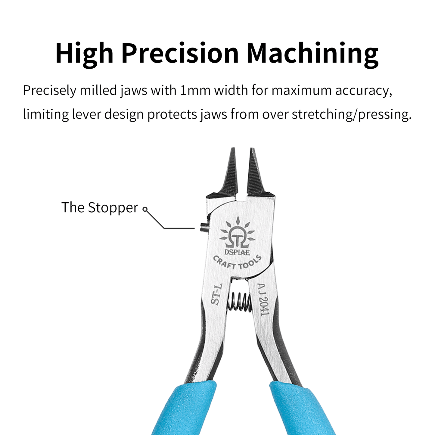 DSPIAE Scale Model Accessories DSPIAE ST-L Ultimate Bladeless Pliers Photo Etching Folding Pliers