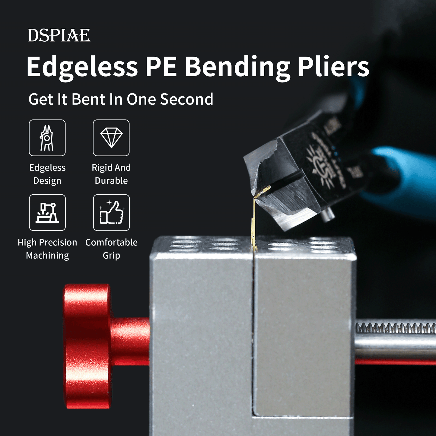 DSPIAE Scale Model Accessories DSPIAE ST-L Ultimate Bladeless Pliers Photo Etching Folding Pliers