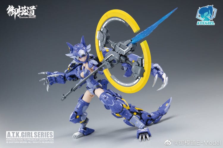 Eastern Model Scale Model Kits 1/12 Eastern Model A.T.K. Girl Fenrir