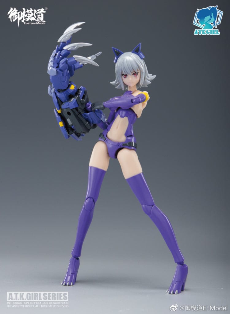 Eastern Model Scale Model Kits 1/12 Eastern Model A.T.K. Girl Fenrir