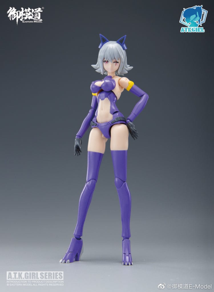 Eastern Model Scale Model Kits 1/12 Eastern Model A.T.K. Girl Fenrir