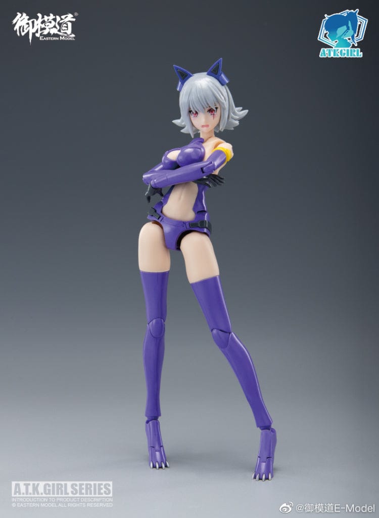 Eastern Model Scale Model Kits 1/12 Eastern Model A.T.K. Girl Fenrir