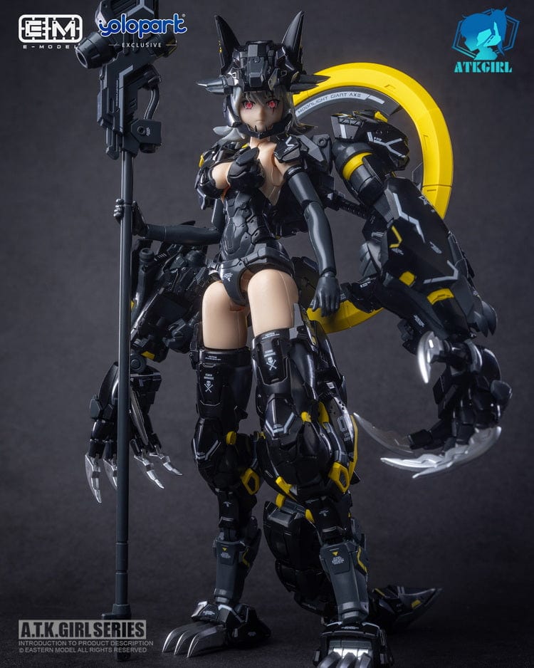 Eastern Model Scale Model Kits 1/12 Eastern Model A.T.K. Girl Fenrir (Stealth Ver.)