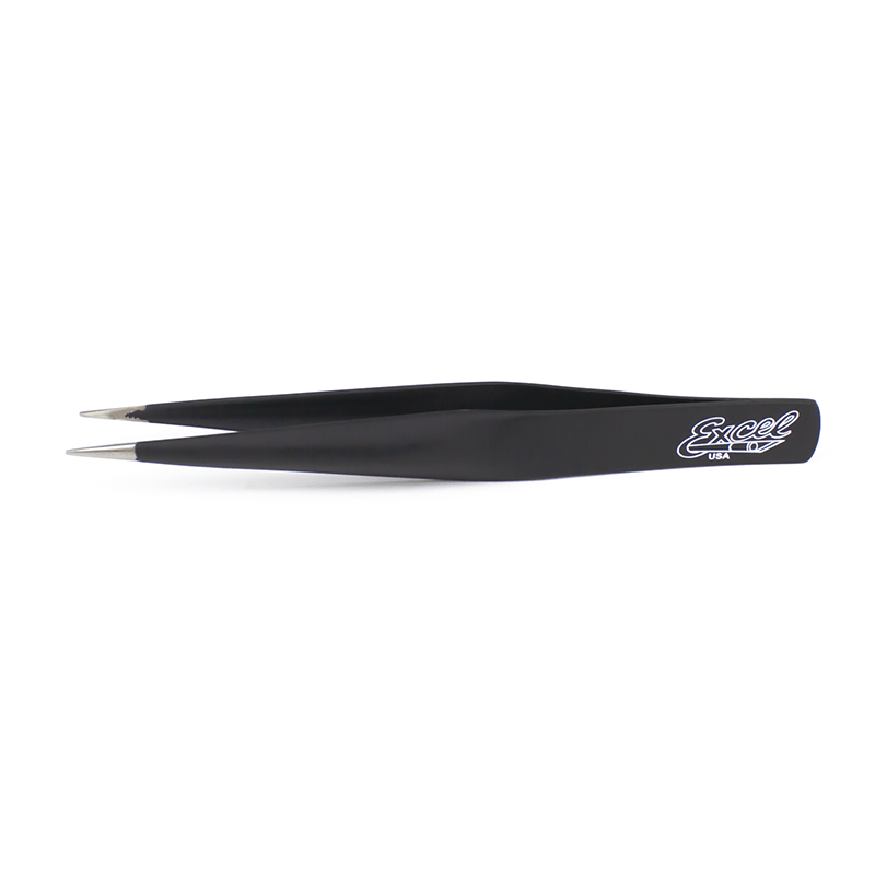 Excel Hobby Scale Model Accessories Excel Hollow Point Tweezers (Black, Silver, or Red)