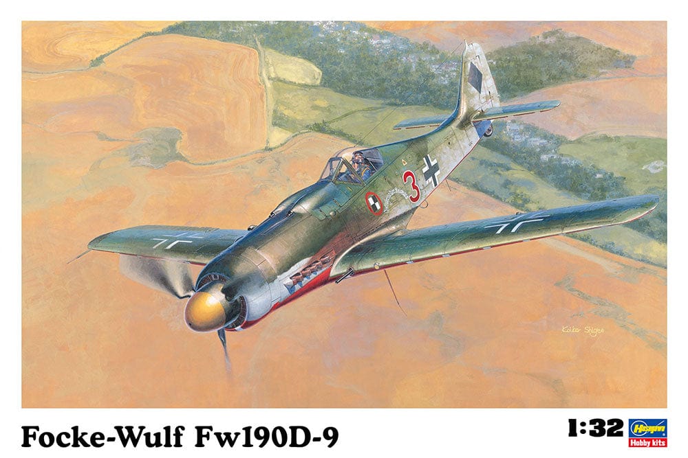 Hasegawa Scale Model Kits 1/32 Hasegawa Focke-Wulf Fw190D-9