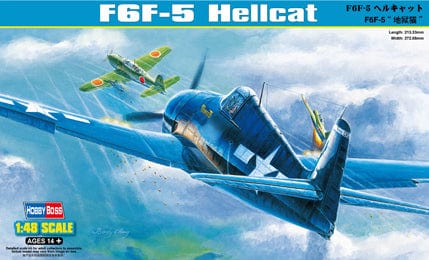 Hobby Boss Scale Model Kits 1/48 Hobby Boss F6F-5 Hellcat