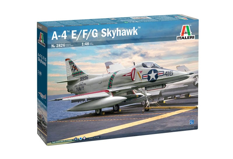 Italeri Scale Model Kits 1/48 Italeri A-4 E/F/G Skyhawk