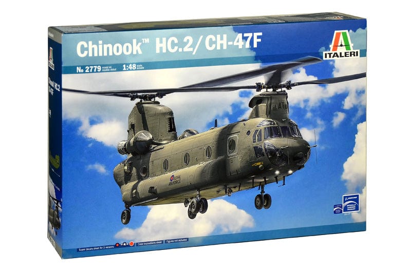 Italeri Scale Model Kits 1/48 Italeri Chinook HC.2/ CH-47F