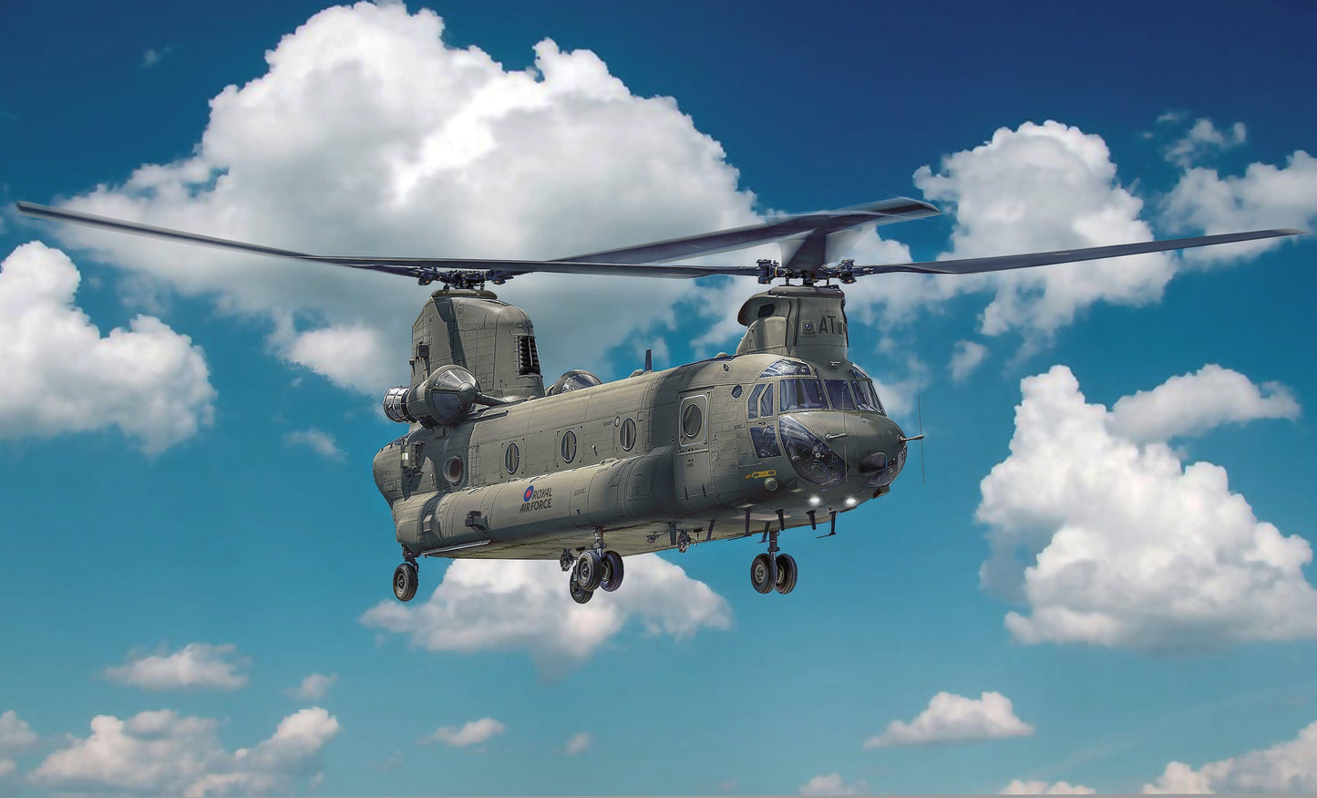 Italeri Scale Model Kits 1/48 Italeri Chinook HC.2/ CH-47F