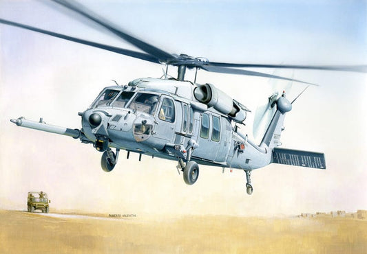 Italeri Scale Model Kits 1/48 Italeri MH-60K Blackhawk SOA