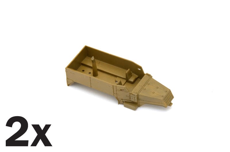 Italeri Scale Model Kits 1/72 Italeri M3 75MM Gun Motor Carriage - Fast Assembly