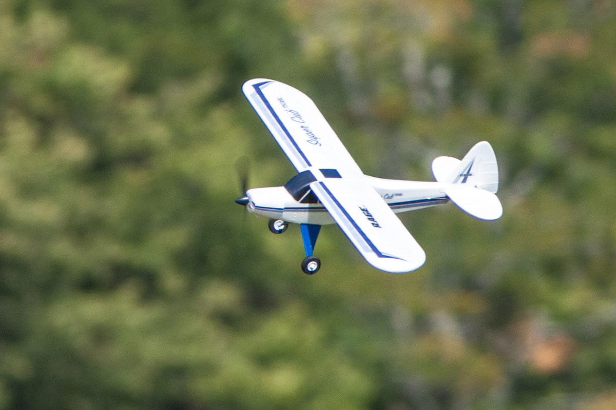 Rage RC Remote Control Planes Rage RC Super Cub 750 Brushless RTF 4-Channel Aircraft with PASS (Pilot Assist Stability Software) System
