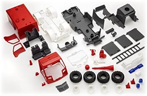 RMX Scale Model Kits 1/20 Revell Jr. Fire Truck - Red - Skill Level 1