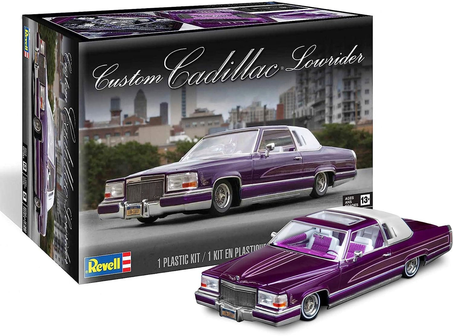 RMX Scale Model Kits 1/25 Revell Custom Cadillac Lowrider