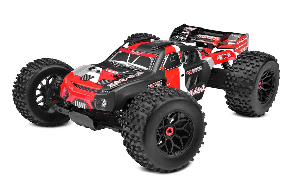 Team Corally Remote Control Cars & Trucks Kagama XP 6S Monster Truck - Red 1/8 Team Corally Kagama XP 6S Monster Truck, RTR Version