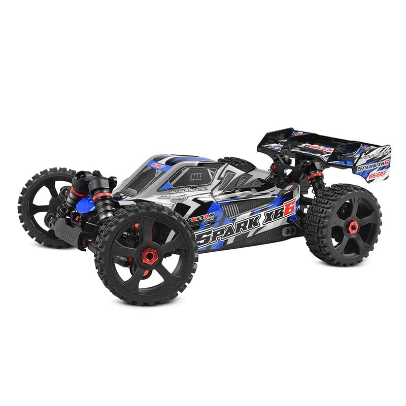 Team Corally Remote Control Cars & Trucks Spark XB6 Basher Buggy - Blue 1/8 Team Corally Spark XB6 Basher Buggy, RTR