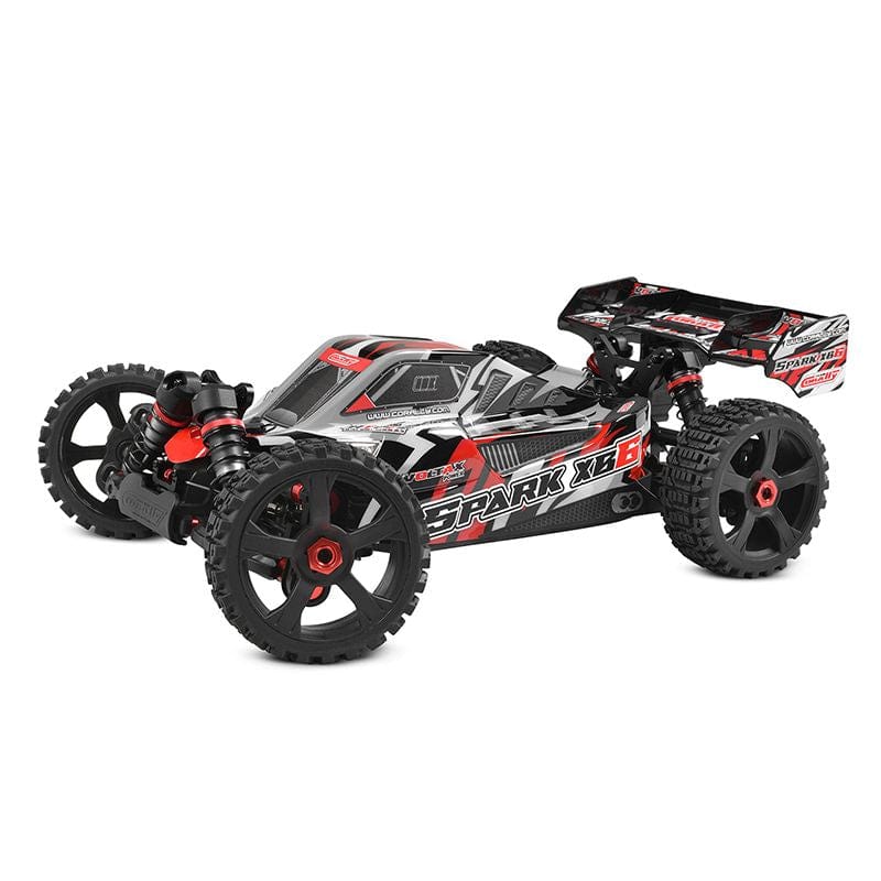 Team Corally Remote Control Cars & Trucks Spark XB6 Basher Buggy - Red 1/8 Team Corally Spark XB6 Basher Buggy, RTR