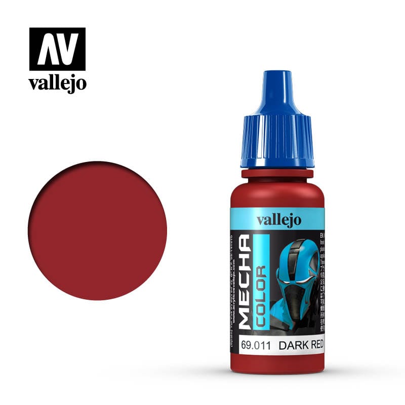 Vallejo Paints Dark Red Vallejo Mecha Color