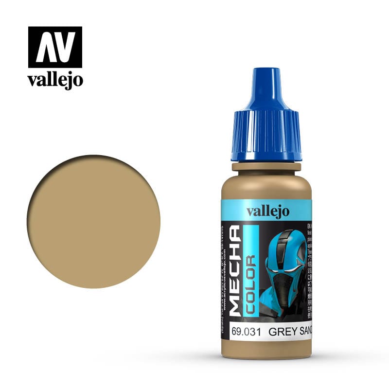 Vallejo Paints Grey Sand Vallejo Mecha Color