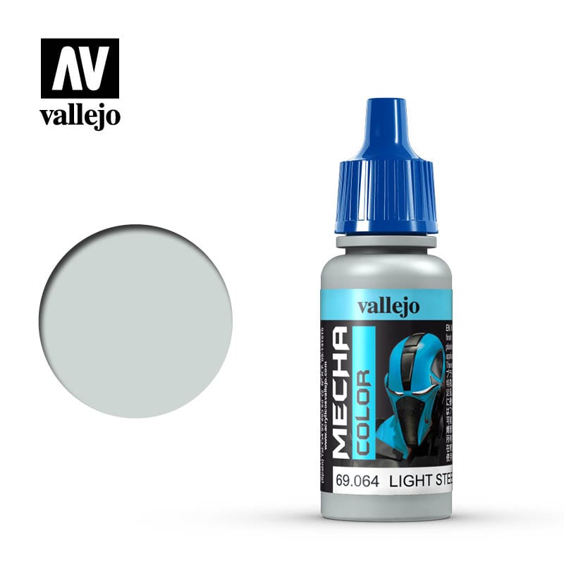 Vallejo Paints Light Steel Vallejo Mecha Color