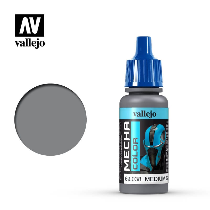 Vallejo Paints Medium Grey Vallejo Mecha Color