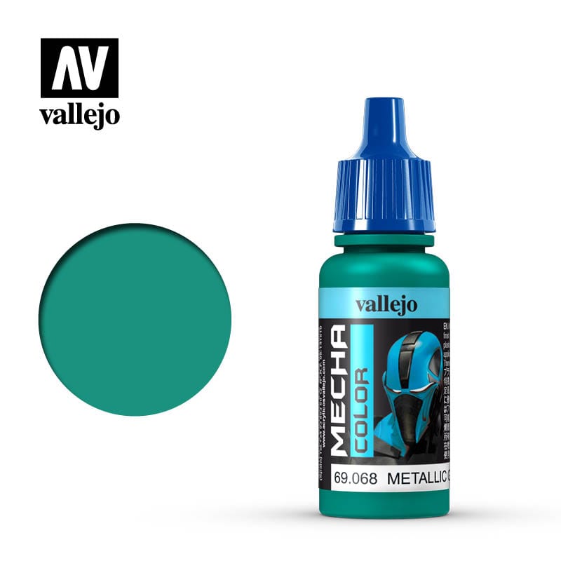 Vallejo Paints Metallic Green Vallejo Mecha Color