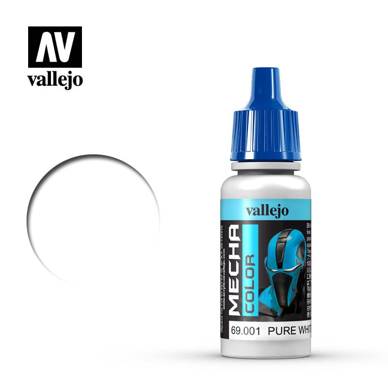 Vallejo Paints Pure White Vallejo Mecha Color